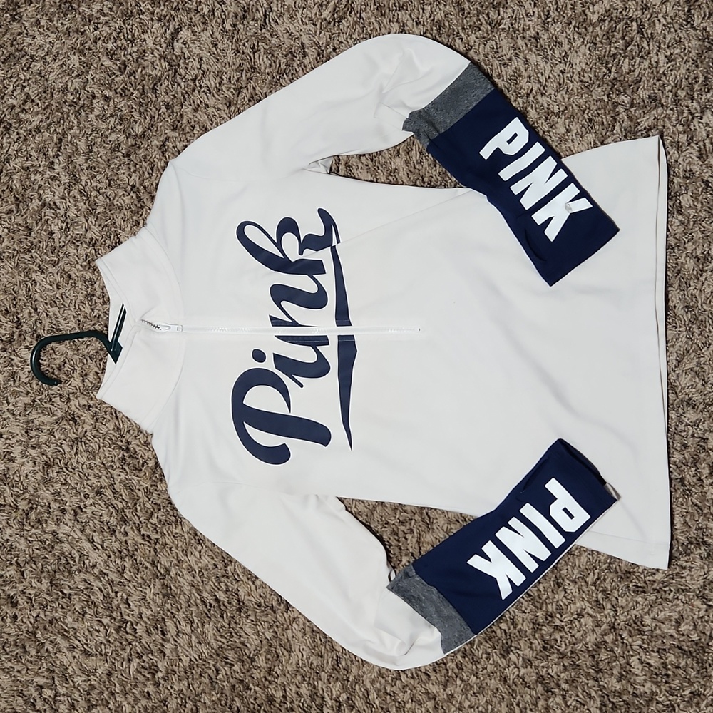 Small PINK quarter zip